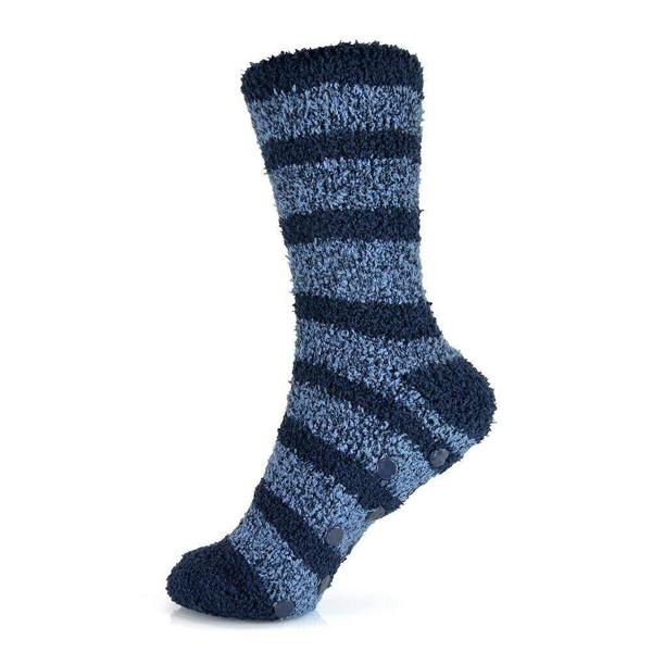 Tom Franks Mens Tom Franks Warm Soft Cosy Socks With Gripper SK882
