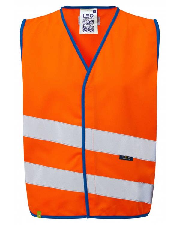 Neonstars Children's Waistcoat (EN 17353) Leo Workwear