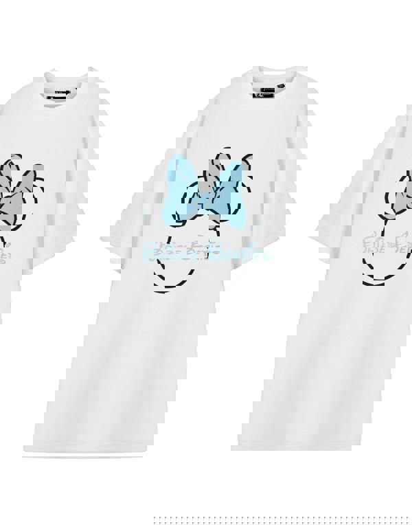 Disney Minnie Mouse Womens White Brides Besties Hen Party Short Sleeved T-Shirt