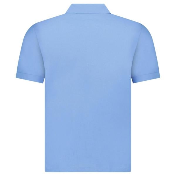 Burberry Mens Hartford Zip Polo Shirt - Periwinkle Blue