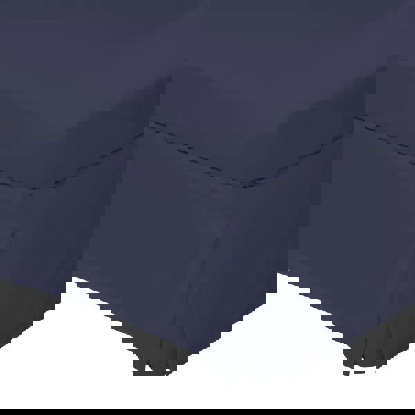 Belledorm Easycare Percale Platform Valance - Navy