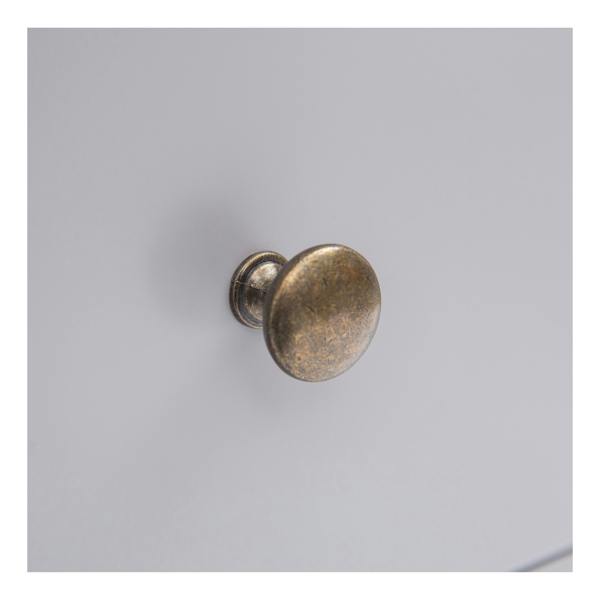 Cabinet Bits Mirano 4 Drawer Chest of Drawers Brass Knob