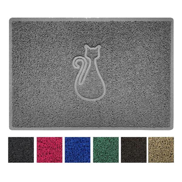 Nicoman "Cat" Embossed Loofah Textured Spaghetti Door Mat