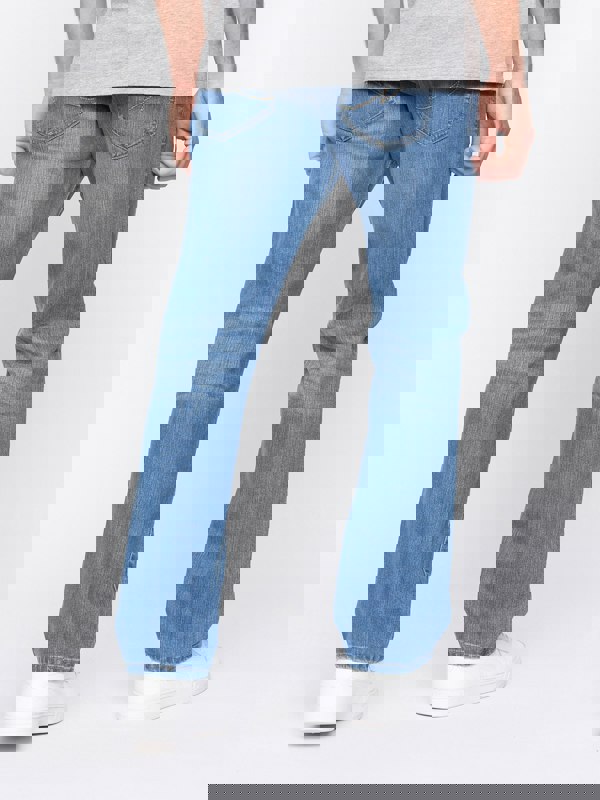Crosshatch Bandol Straight Leg Jeans Light Wash