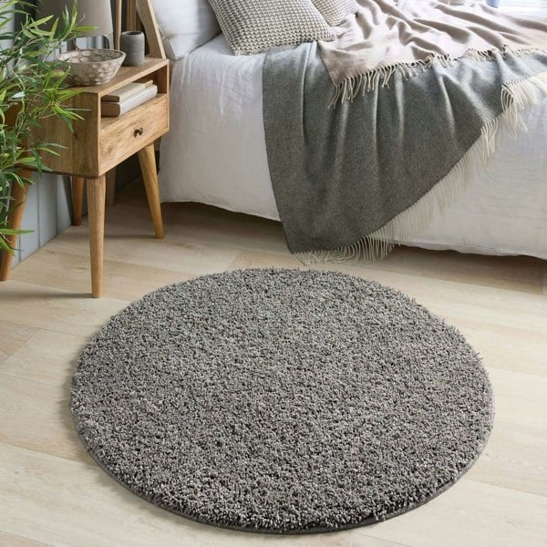 The Rugs Quality Tufted Washable Rug - Stylish Plain Design