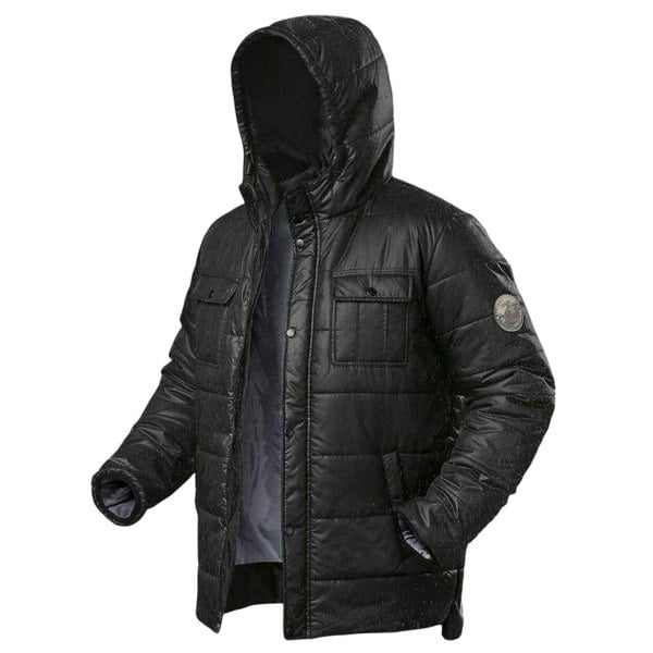 Atlas For Men Mens Lightweight Puffer Jacket - Black