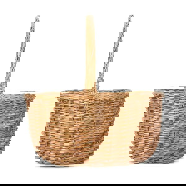 Oval Wicker Shopping Baskets