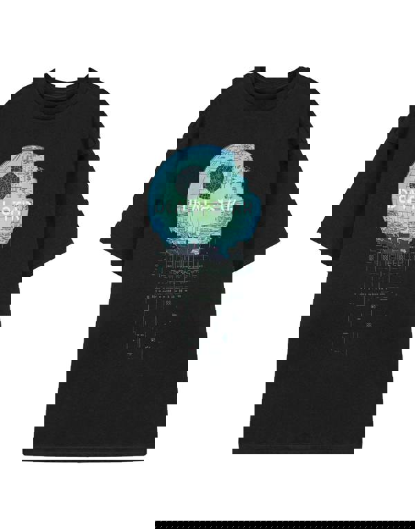 Star Wars Mens Black Death Star Short Sleeved T-Shirt