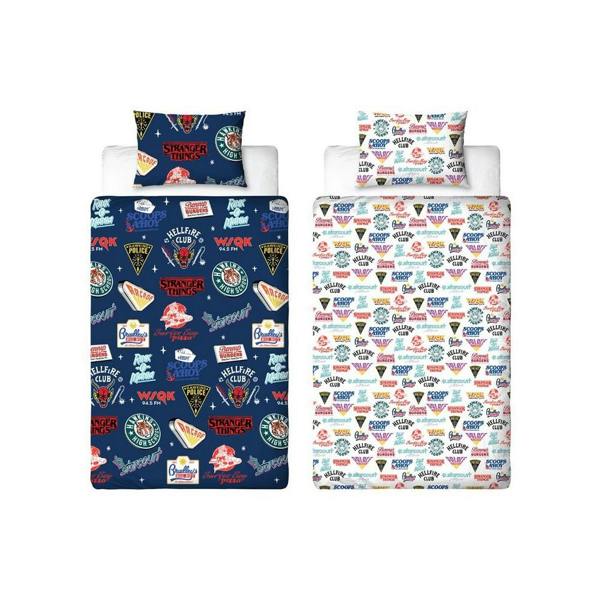Stranger Things Demogorgon Duvet Set - Blue