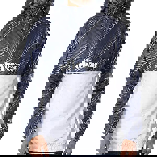 Ellesse Mens Fiorisa Windrunner Jacket - Navy/White