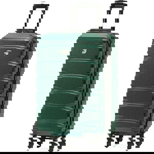 Flight Knight 55x35x20cm Cabin Carry Bag Hard Shell Suitcase 100+ Airline Approved