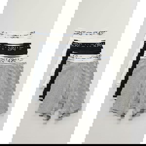 Gant Mens Boxer Shorts (Pack of 3) - Grey - 