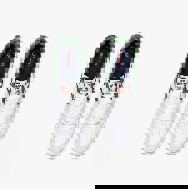 Levi's GLIDE L Mens Trainers White/Green