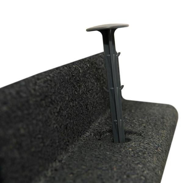 Flexible Lawn Edging 4.8m With Mallet - Grey