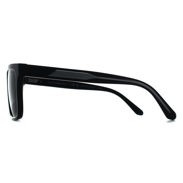 Emporio Armani Sunglasses EA4262U 501787 Shiny Black Dark Grey
