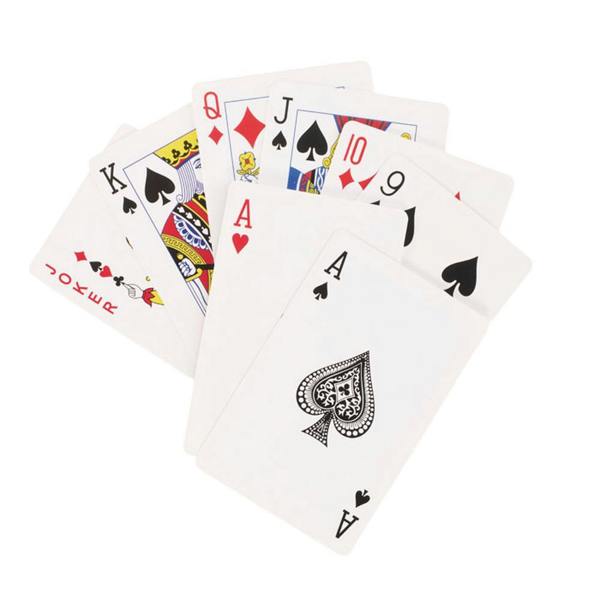 MidOcean Classic Playing Card Deck Set (Pack of 2) - Red/Blue - 