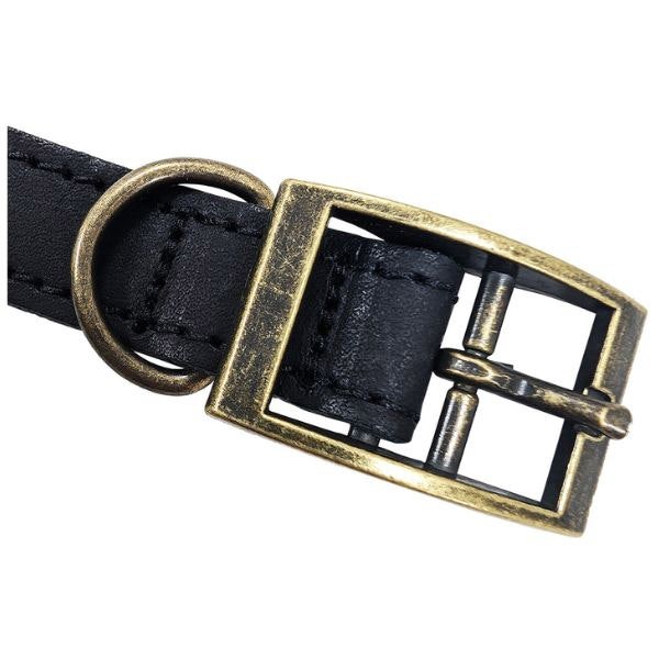 HugglePets Legacy Leather Dog Collar