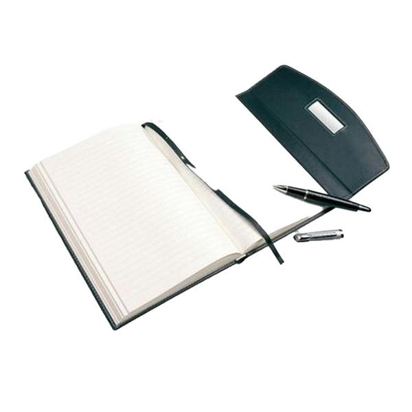 MidOcean Nova A5 Notebook & Pen - Black - 