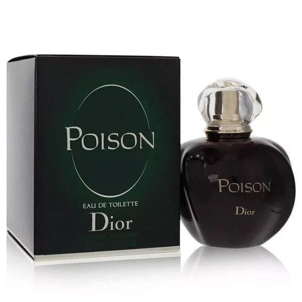Christian Dior Poison 50ml Eau De Toilette EDT Spray For Her
