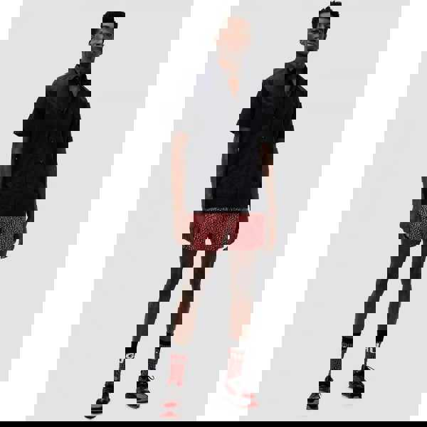 HUGO Ebor Relaxed Fit Mens Stretch Cotton Shirt - Black 001