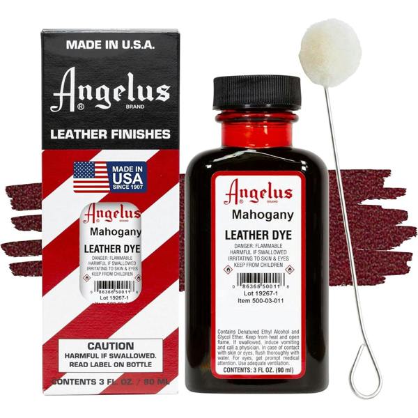 Angelus Leather Dye - Permanent Deep Penetrating Colour Change 3oz