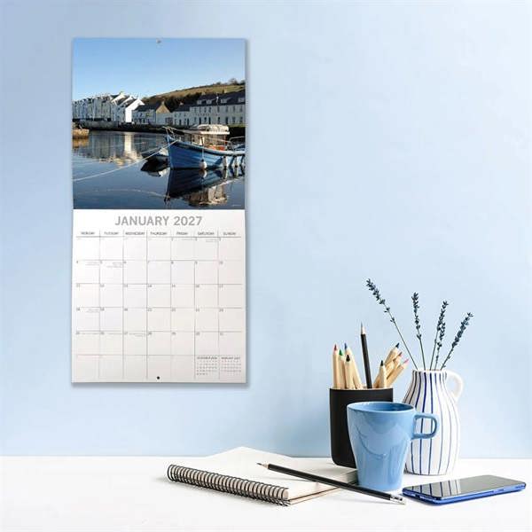 Northern Ireland Calendar 2027, Wall Calendars, Month To View, Travel, Gift