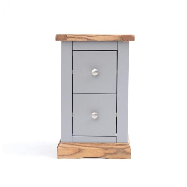 Biccari 2 Drawer Petite Bedside Table