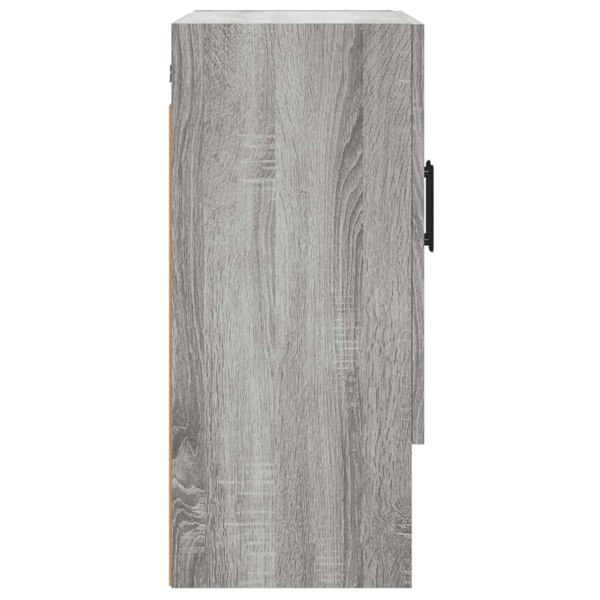 Berkfield Wall Cabinet Grey Sonoma 60x31x70 cm Engineered Wood