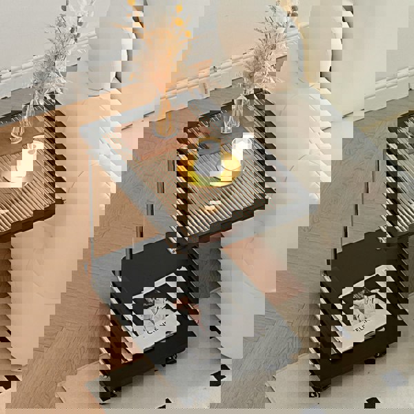 Demetrius Side Table, Black-Weilai Concept-Weilai Concept