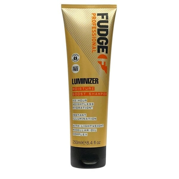 Fudge Luminizer Moisture Boost Shampoo 250ml + Fudge 'Sculpt' Matte Hed Extra 85ml styling Clay
