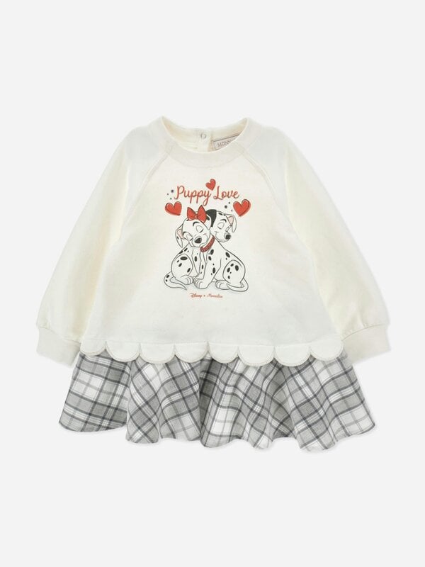 Monnalisa Baby Girls Disney 101 Dalmations Sweater Dress in Ivory