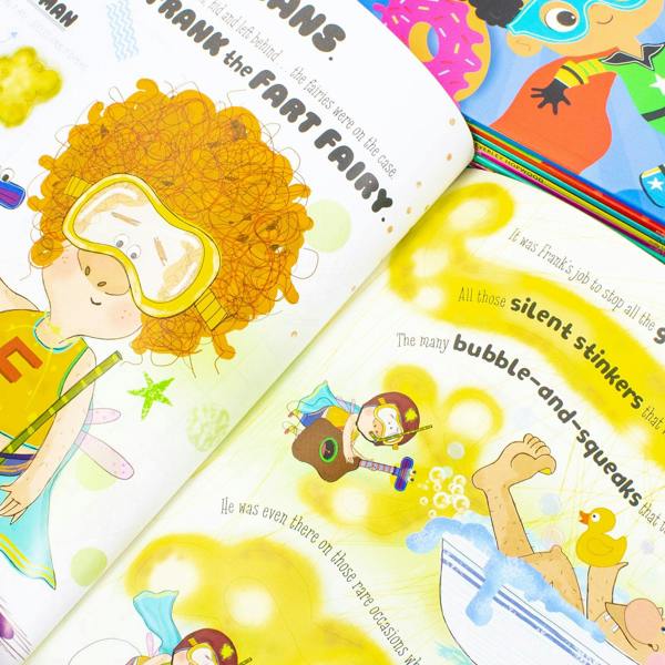 Children's Picture Books 10 Books Collection Set (Frank the Fart Fairy, Beekind and more...)