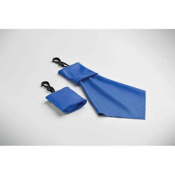 MidOcean Clear RPET Cleaning Cloth - Royal Blue - 