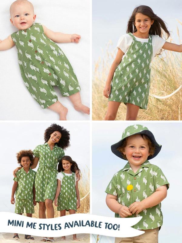 Kite Womens Organic Charlton Slub Weave Dress Stay Wild