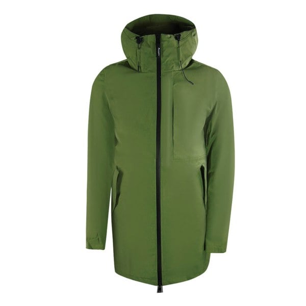 Aquascutum Active 3-Way Parka Army Green Down Parka Jacket