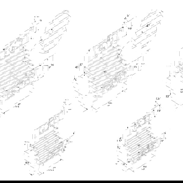 Dorel Home Bombay Metal Bed White - King Size