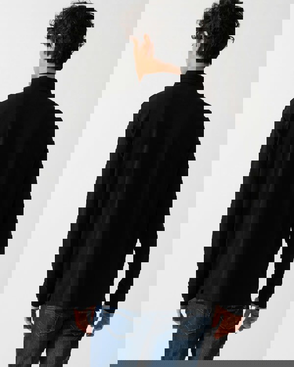 Armani Exchange Mens Polo Shirt XM001288-AF17321 - Black UC001