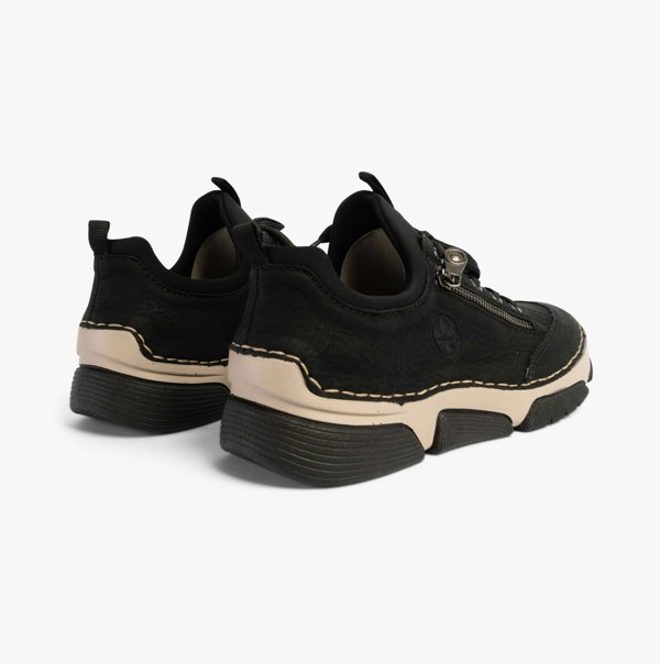 Rieker 45973-00 Womens Shoes Black