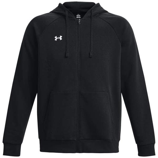 Under Armour Rival Fleece Full Zip Hoodie Black