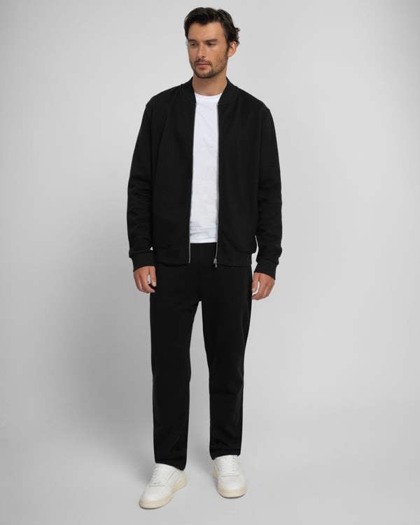 Steel & Jelly Tarporley - Pique Straight Leg Jersey Jogger