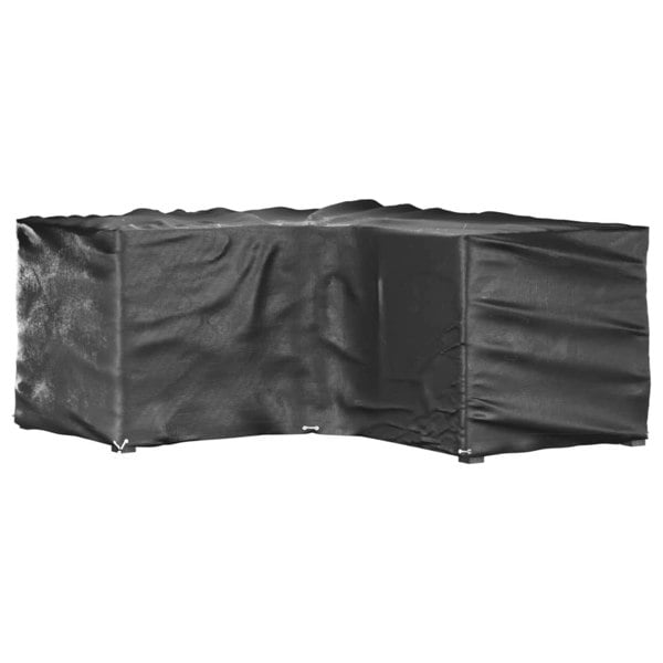 Berkfield L-Shaped Garden Furniture Cover 16 Eyelets 215x215x90 cm