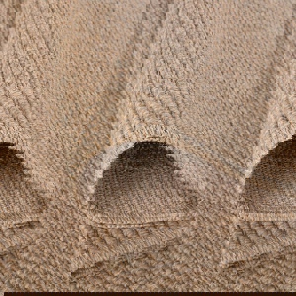 Nature Beige durable, weather-resistant outdoor rug