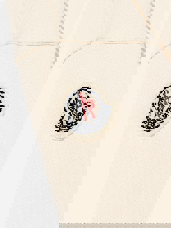 Moncler Enfant Baby Girls Bear Sweatshirt in Cream