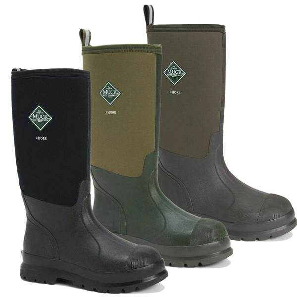 MUCK Boots Chore Classic Hi Mens Stable Farm Tall Wellington Wellies