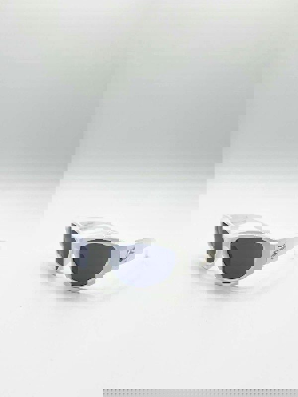 SVNX Star Racer Sunglasses in White