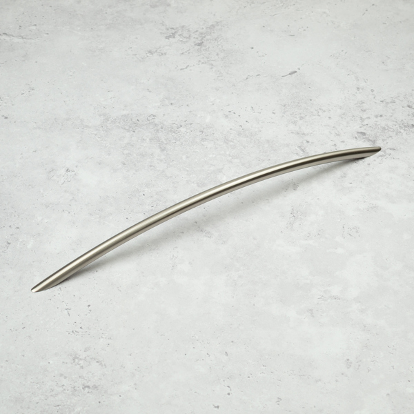 Handle & Home Brushed Nickel Slim Bow Cabinet Handles