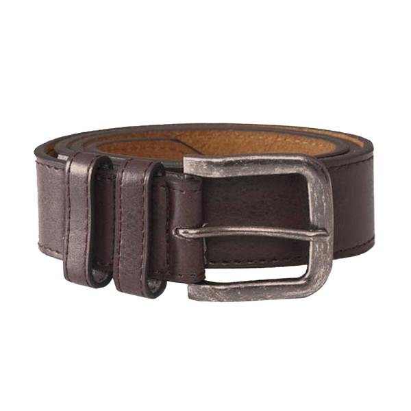 Duke D555 Archie Bonded Leather Waist Belt - Brown - 