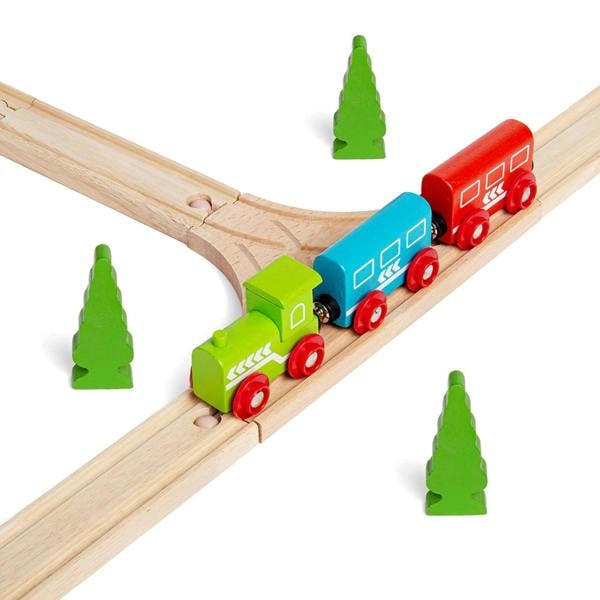 Bigjigs Rail T-Junction (Pack of 2)