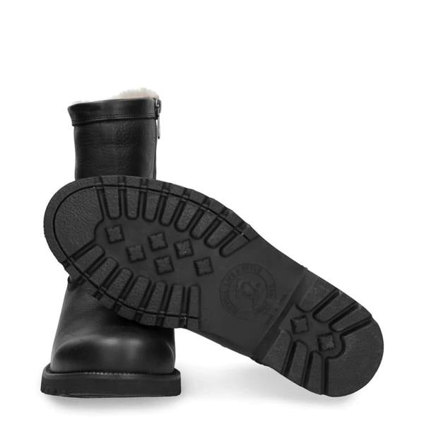 Panama Jack Fedro Igloo C3 - Men’s Black Waterproof Leather Ankle Boots