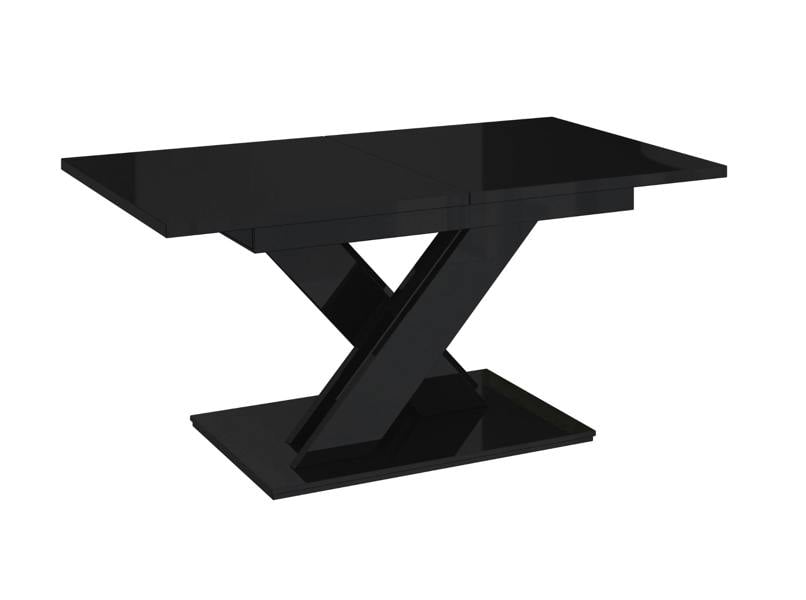 PHD Furniture BRONX Extendable Dining Table 140–180cm – Black Gloss